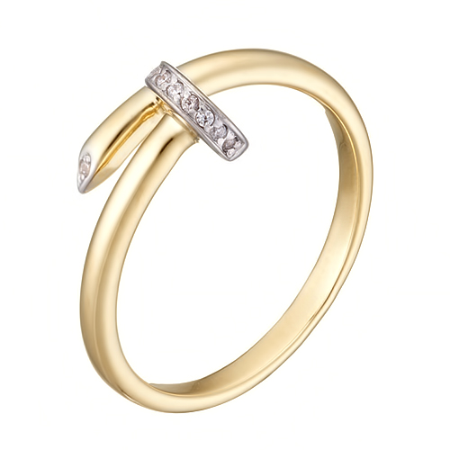 Кольцо из золота 585 пробы