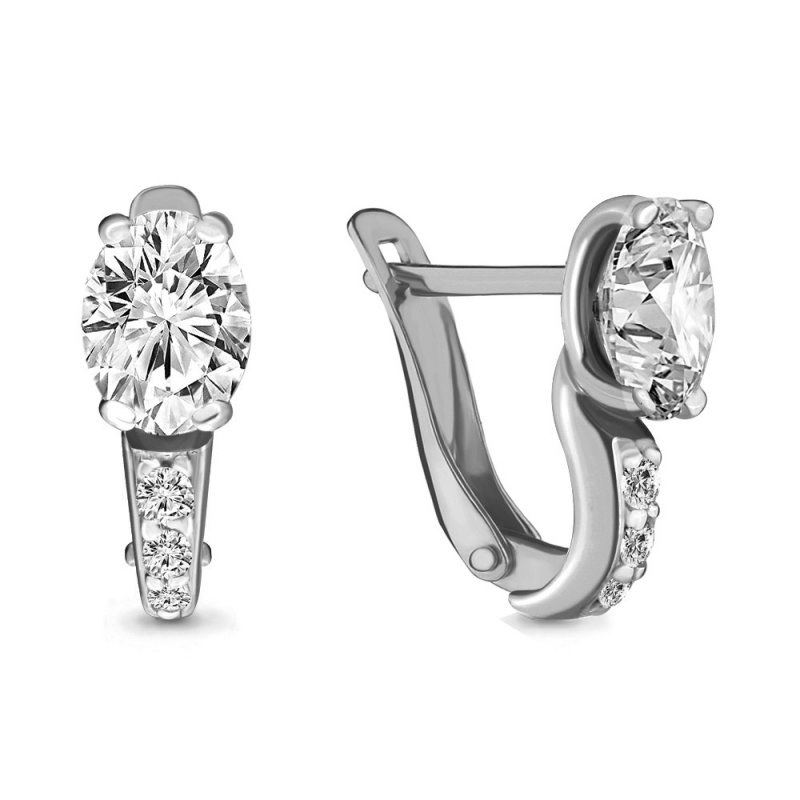 Серьги из серебра 925 пробы