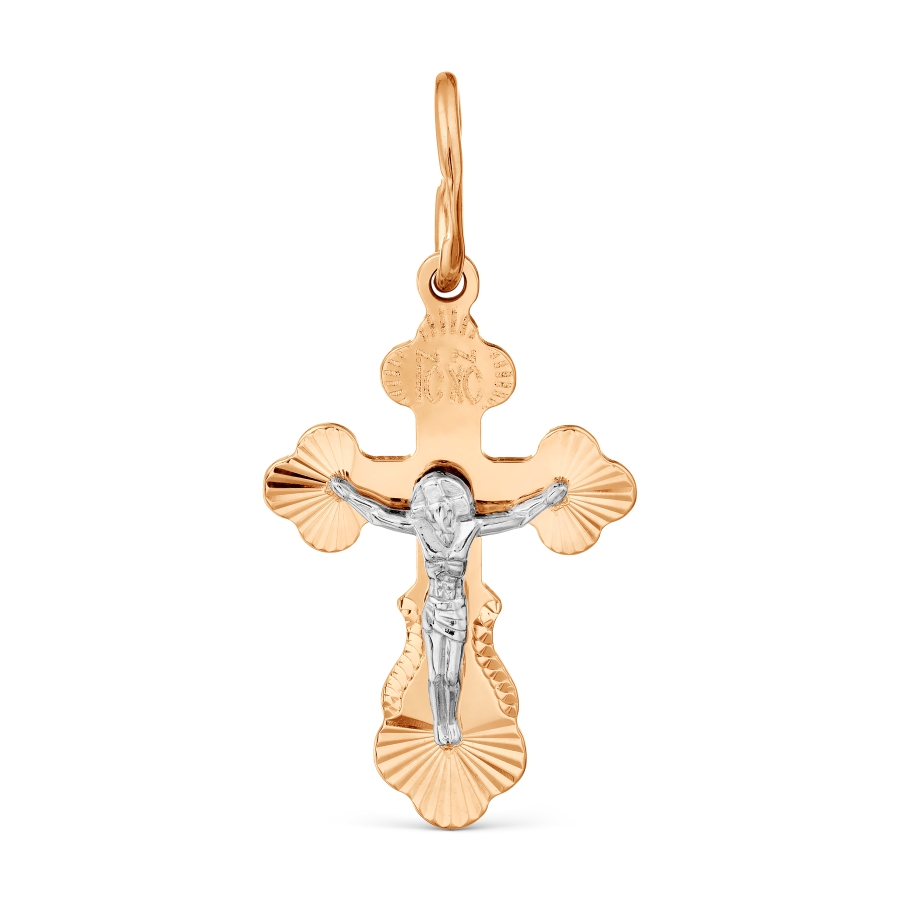 Крест из золота 585 пробы