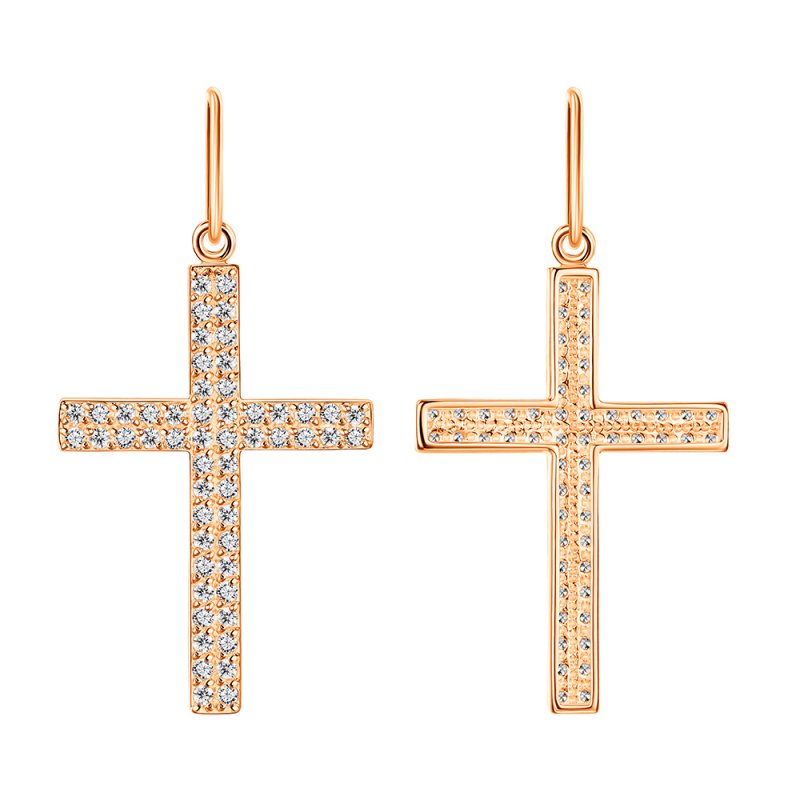 Крест СК23.02/бцФ/з585 Подвеска 585