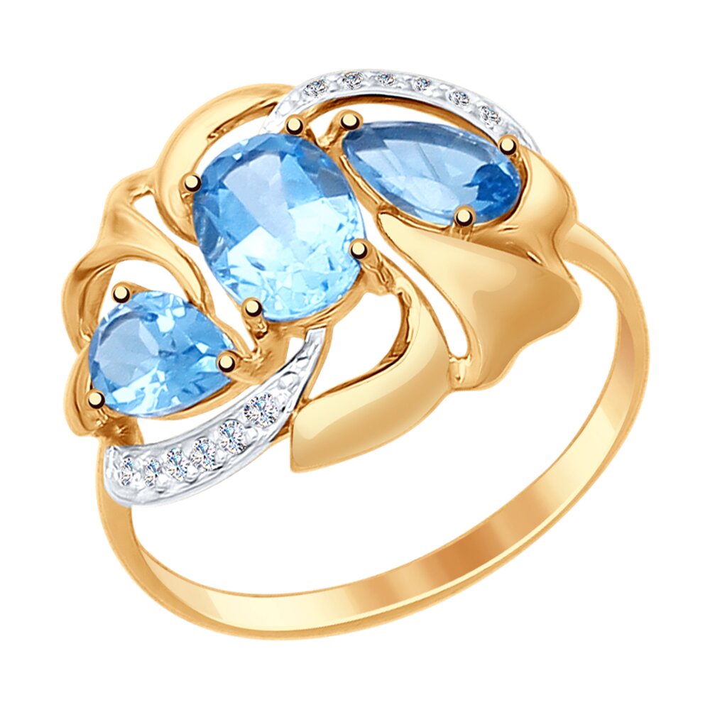 714766 Кольцо 585