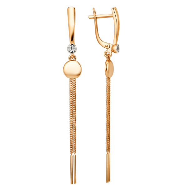 Серьги из золота 585 пробы