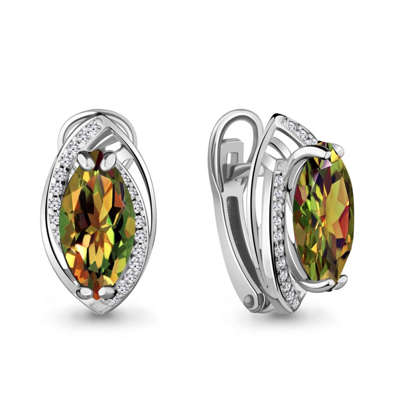 Серьги из серебра 925 пробы