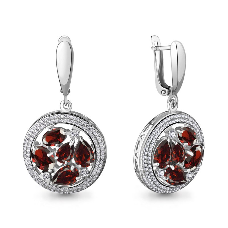 Серьги из серебра 925 пробы