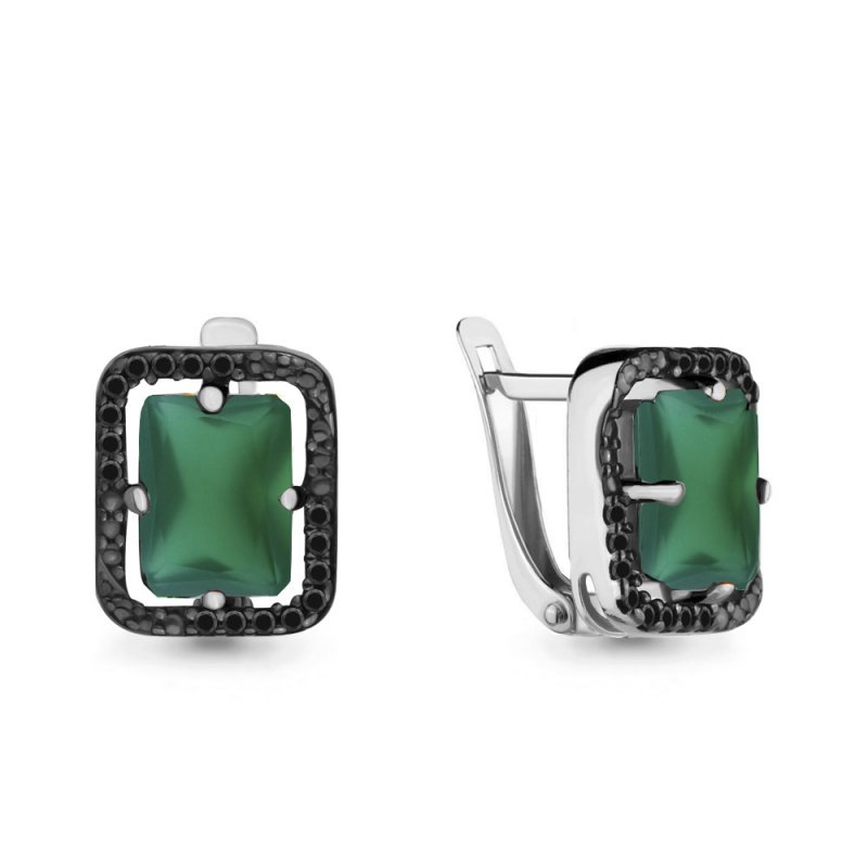 Серьги из серебра 925 пробы