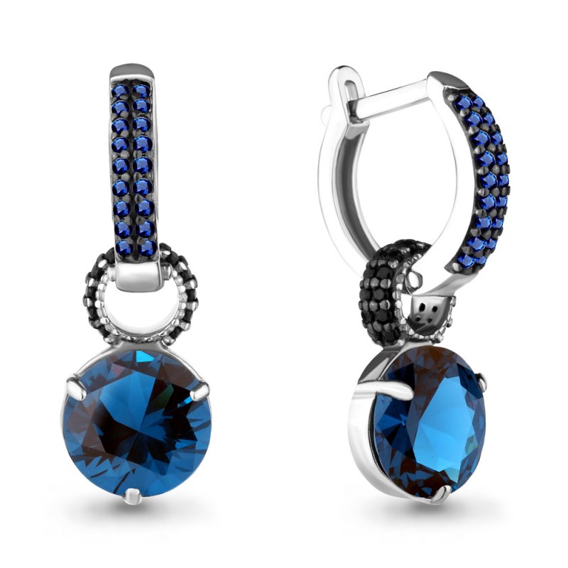 Серьги из серебра 925 пробы