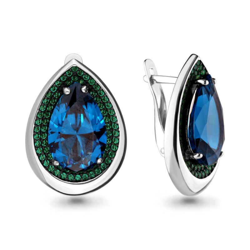Серьги из серебра 925 пробы