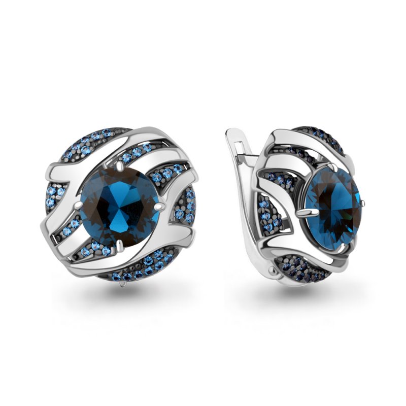 Серьги из серебра 925 пробы