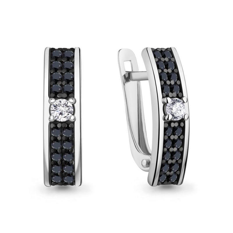 Серьги из серебра 925 пробы
