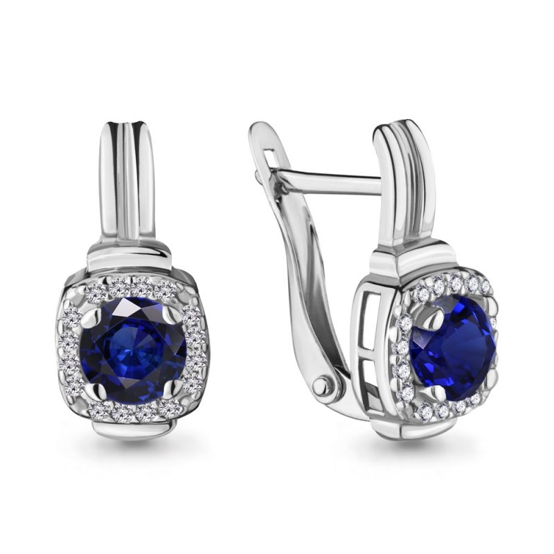 Серьги из серебра 925 пробы