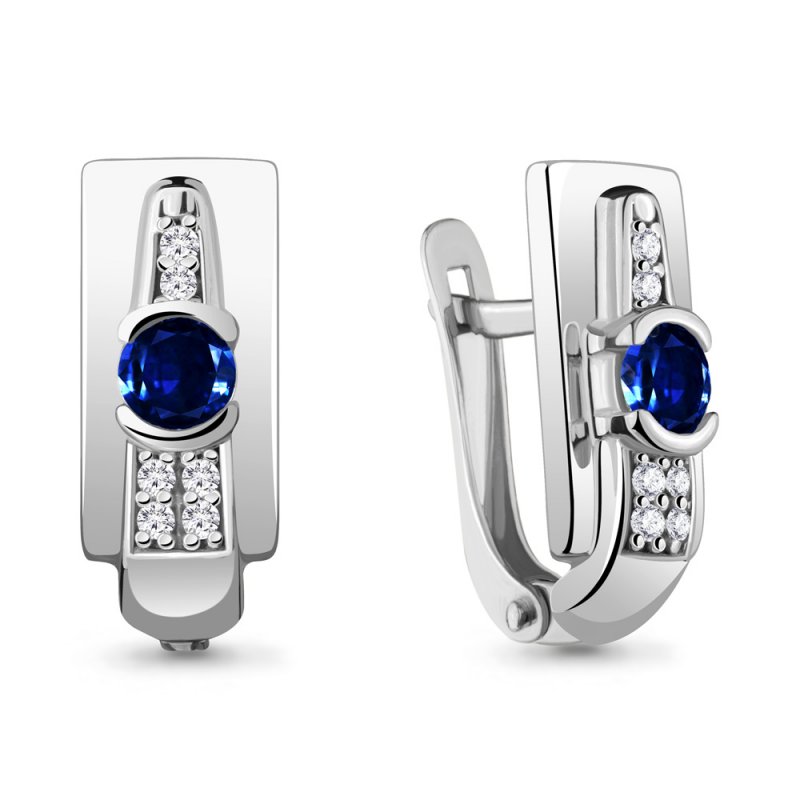 Серьги из серебра 925 пробы