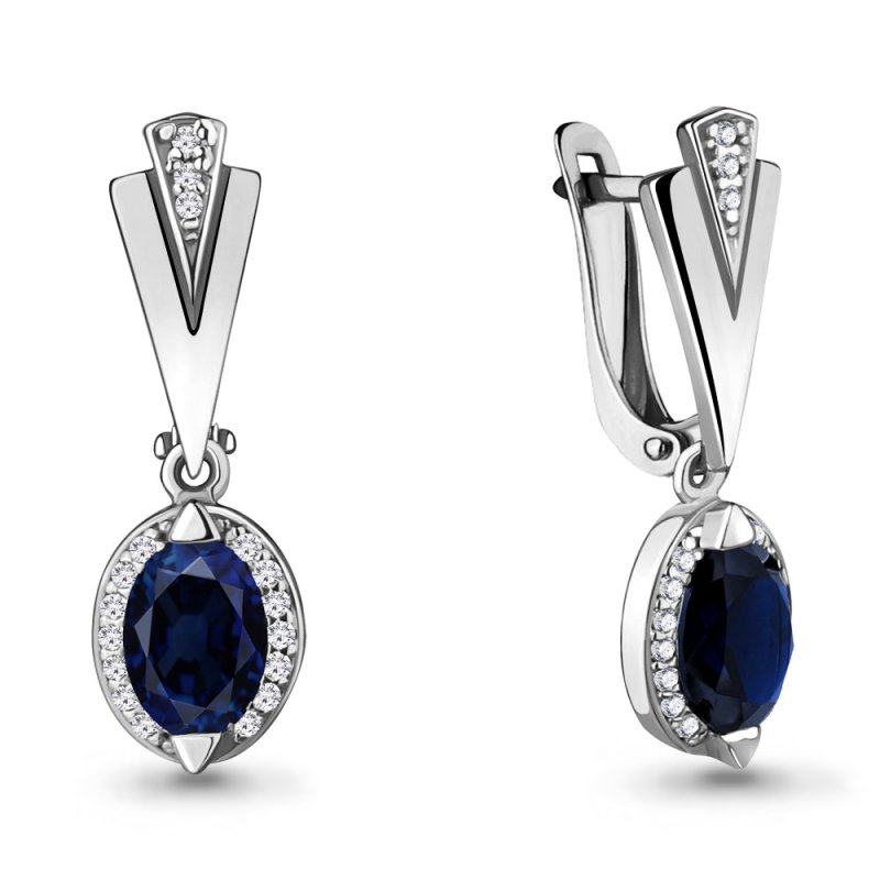 Серьги из серебра 925 пробы