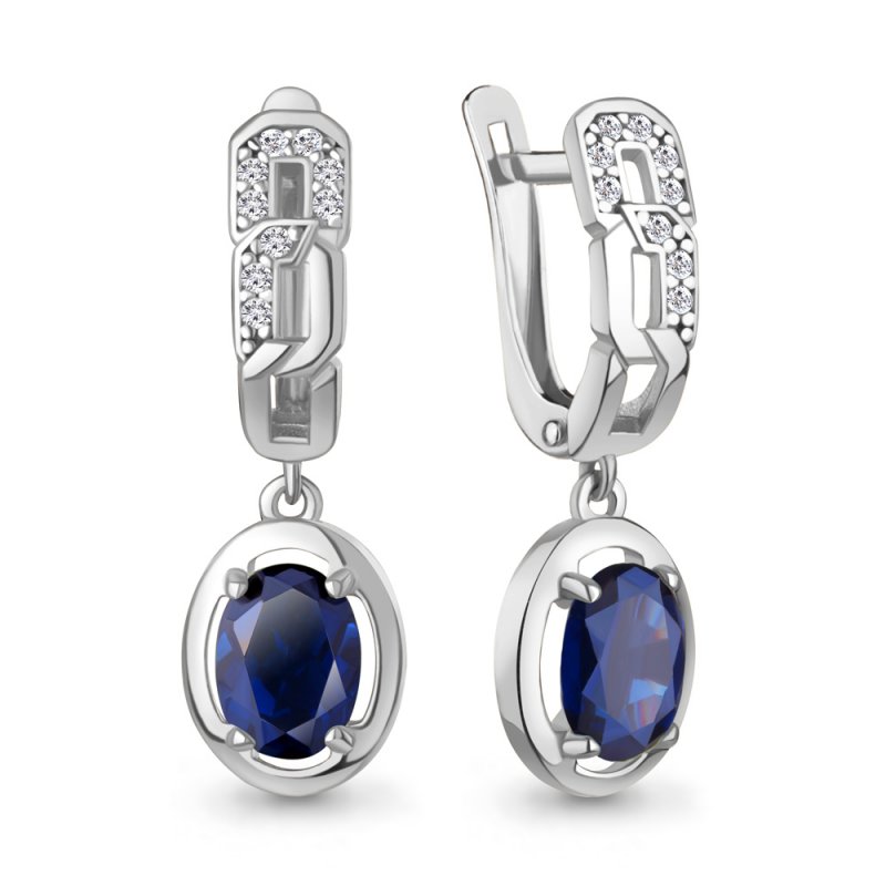 Серьги из серебра 925 пробы