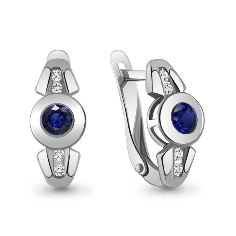 Серьги из серебра 925 пробы