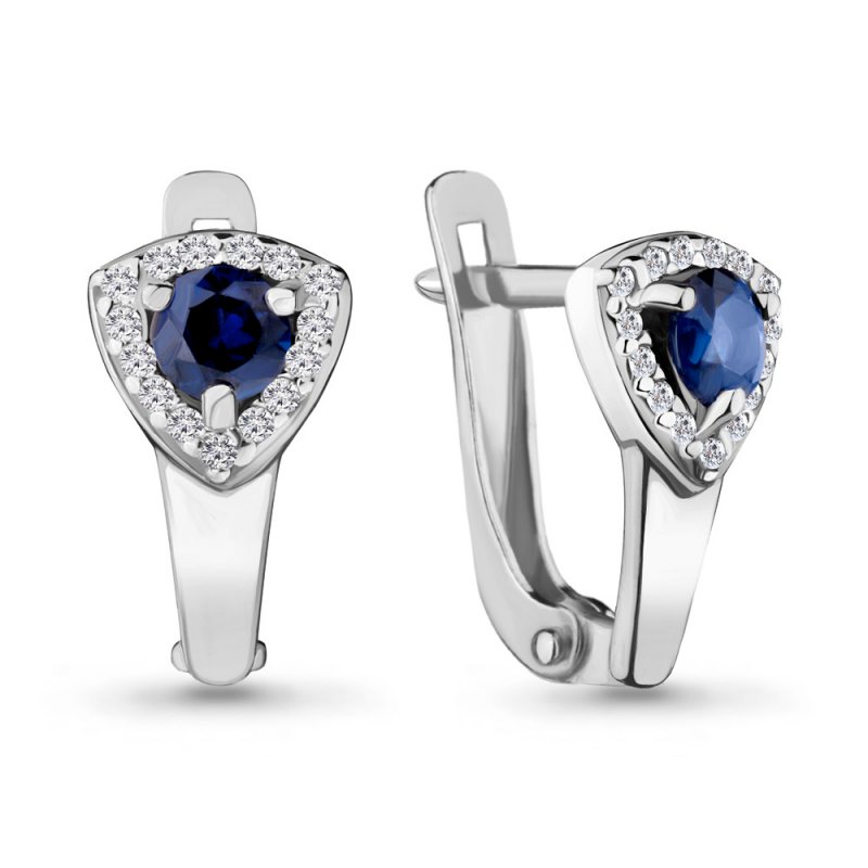 Серьги из серебра 925 пробы