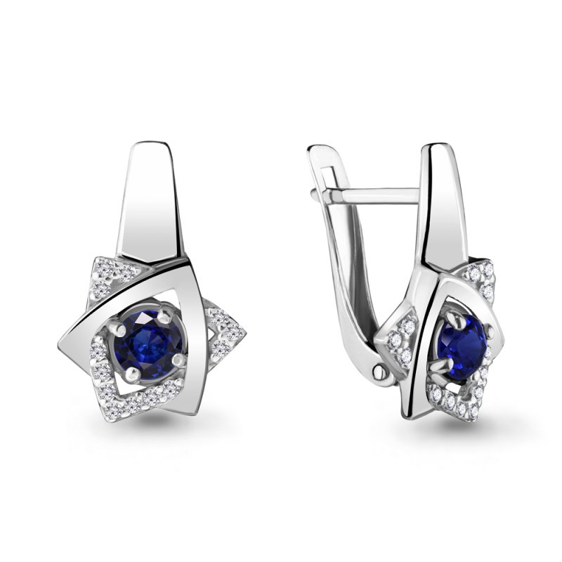 Серьги из серебра 925 пробы