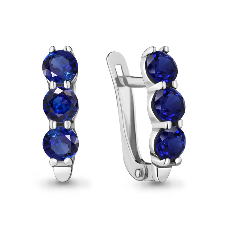 Серьги из серебра 925 пробы