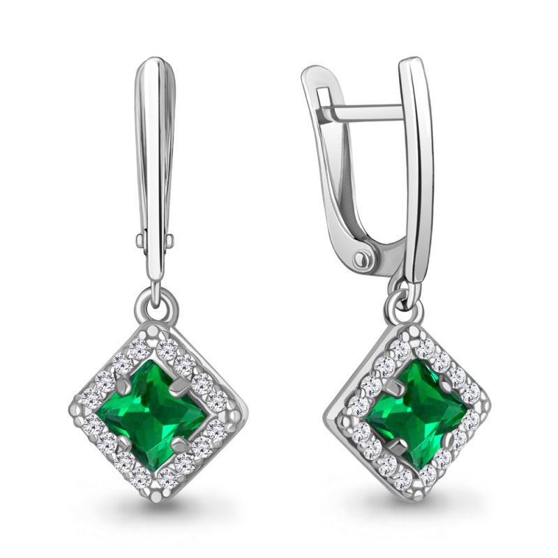 Серьги из серебра 925 пробы