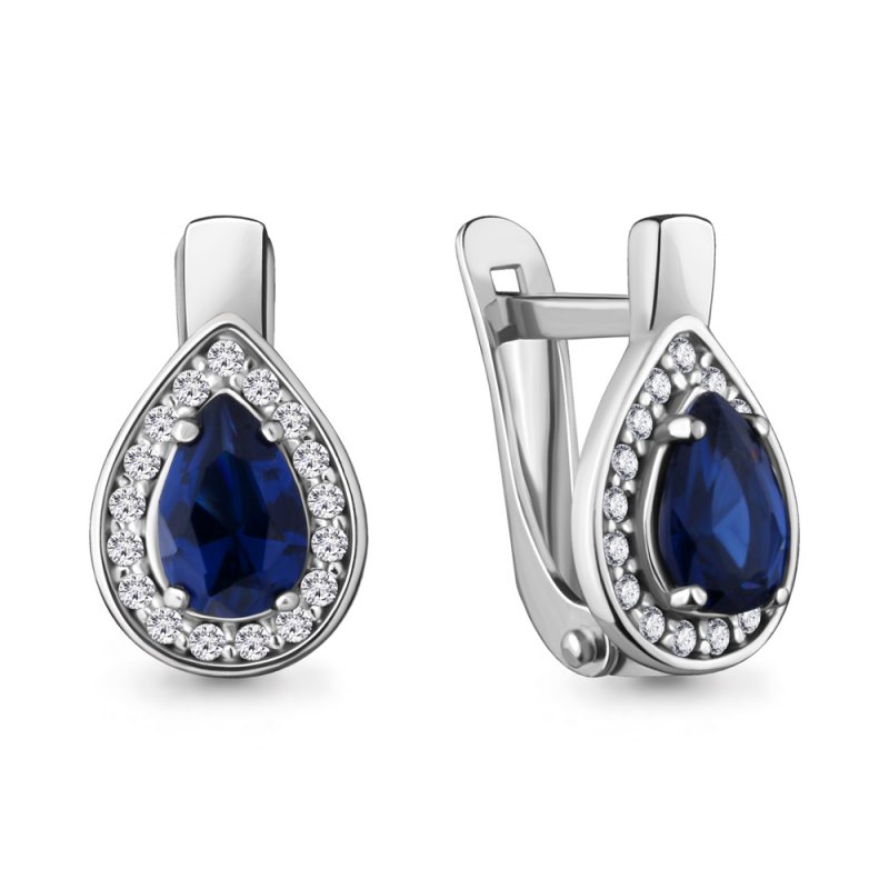 Серьги из серебра 925 пробы