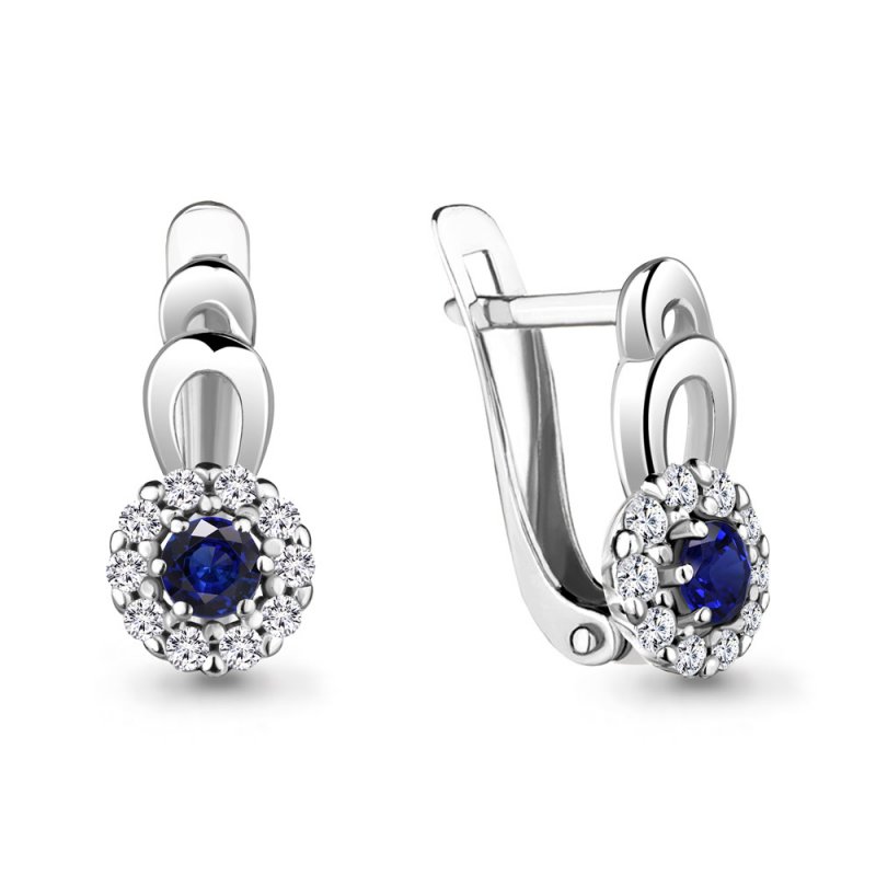 Серьги из серебра 925 пробы