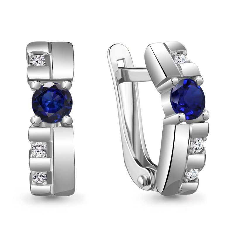 Серьги из серебра 925 пробы