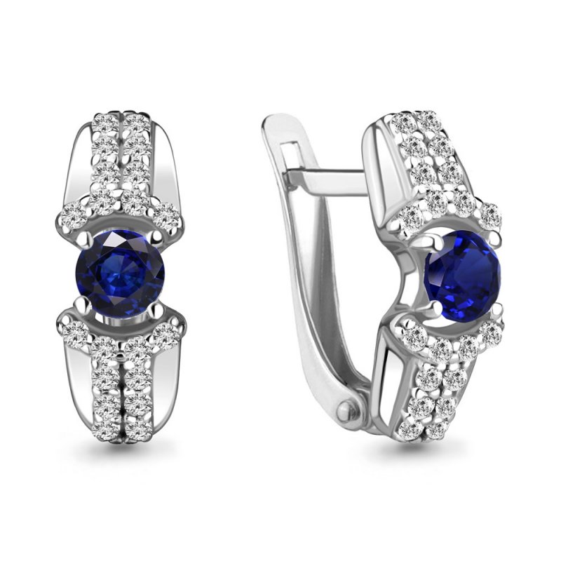 Серьги из серебра 925 пробы