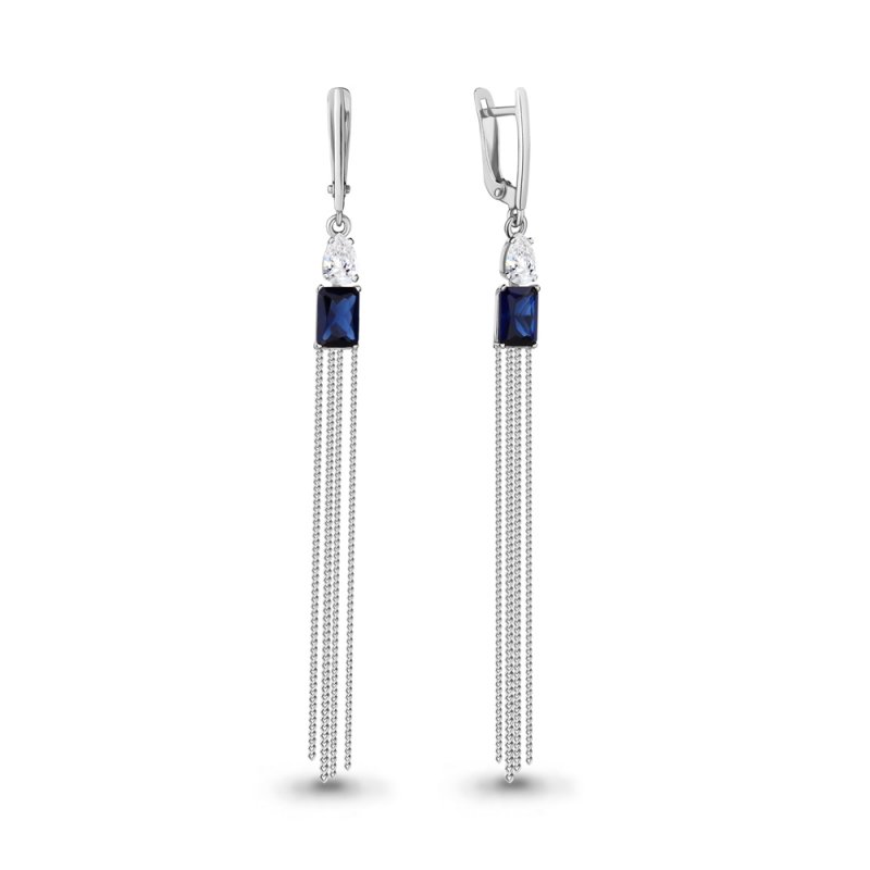 Серьги из серебра 925 пробы