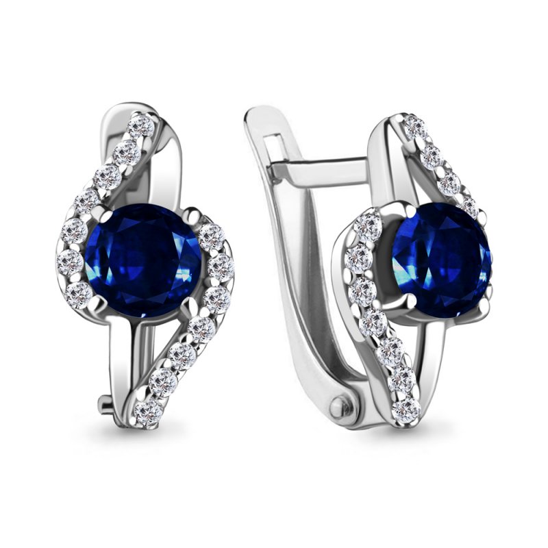 Серьги из серебра 925 пробы