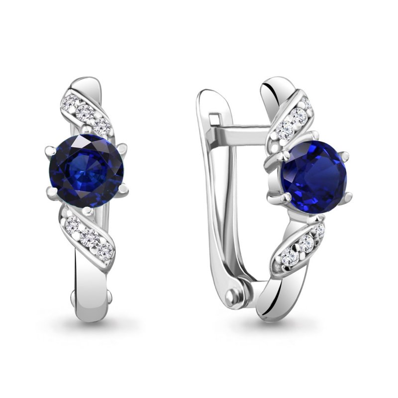 Серьги из серебра 925 пробы