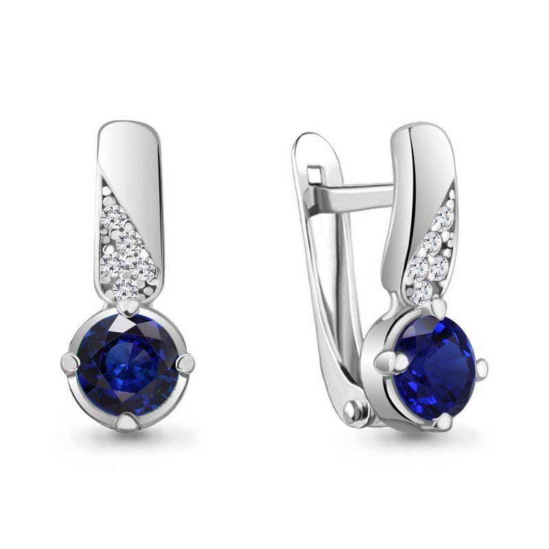 Серьги из серебра 925 пробы