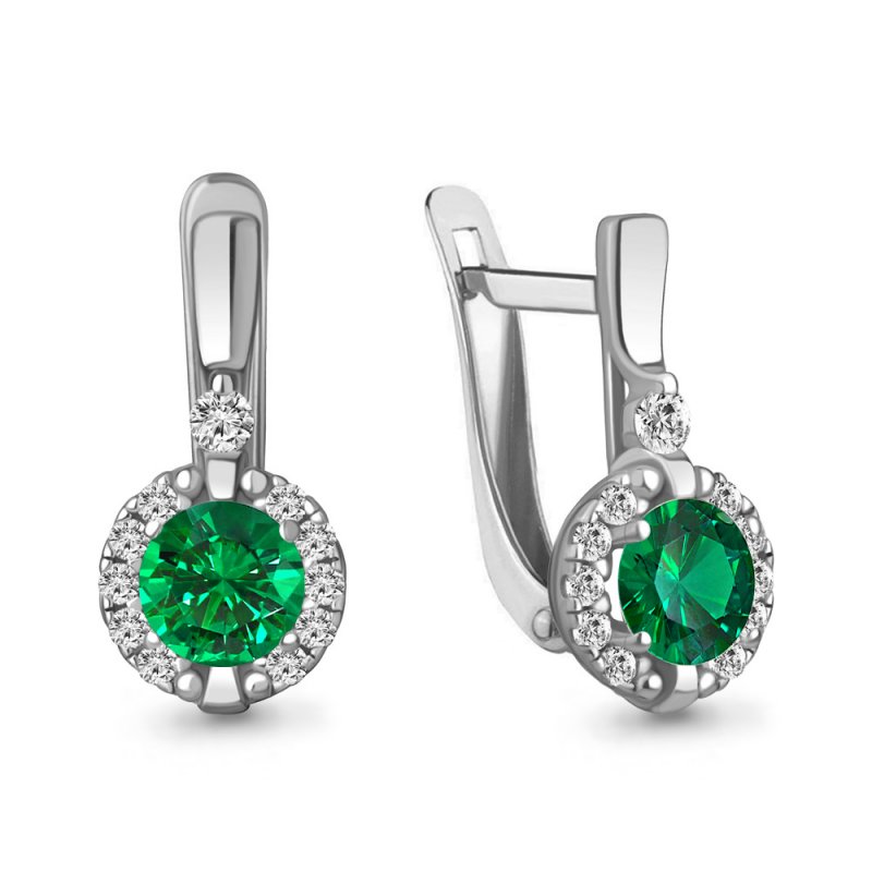 Серьги из серебра 925 пробы