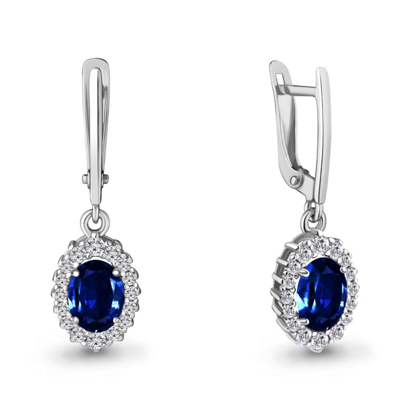 Серьги из серебра 925 пробы