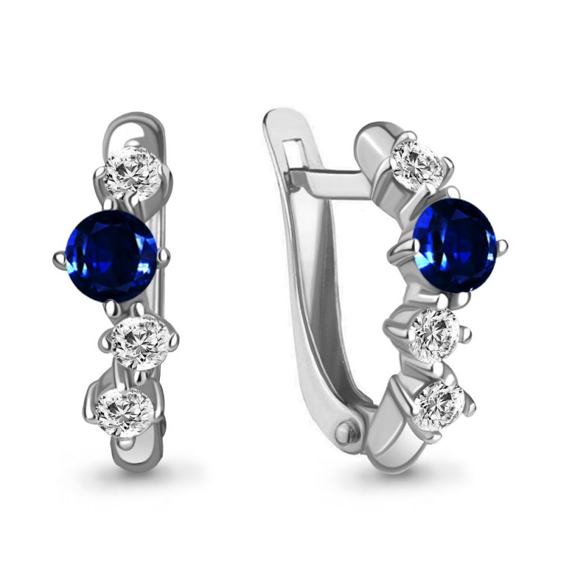 Серьги из серебра 925 пробы