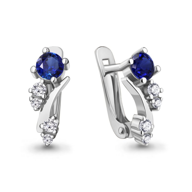 Серьги из серебра 925 пробы