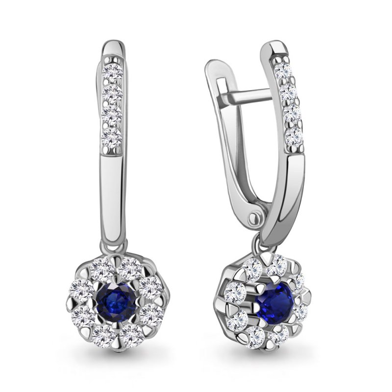 Серьги из серебра 925 пробы
