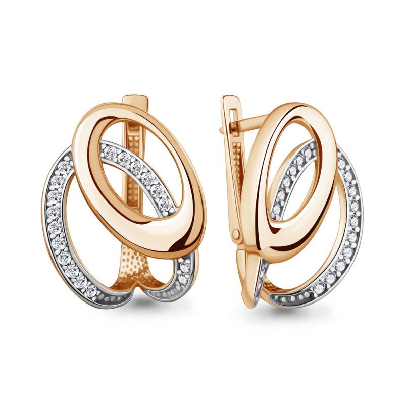 Серьги 400619А 585