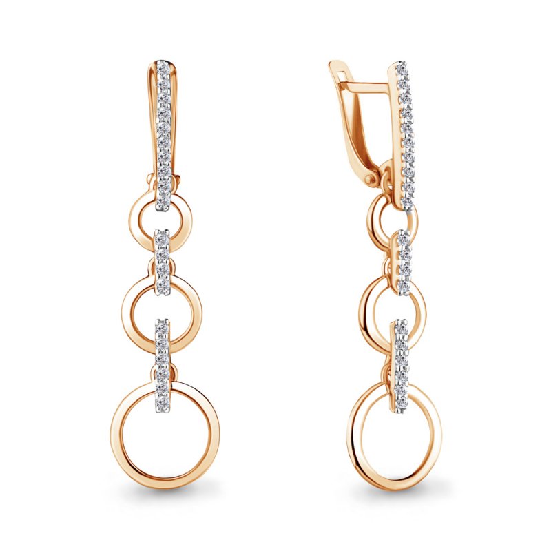 Серьги 45832А 585