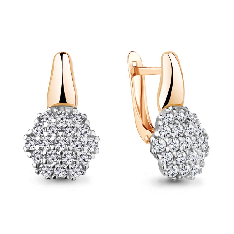 Серьги 46136А 585