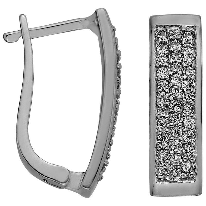 Серьги из серебра 925 пробы