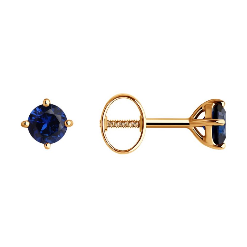 Серьги из золота 585 пробы