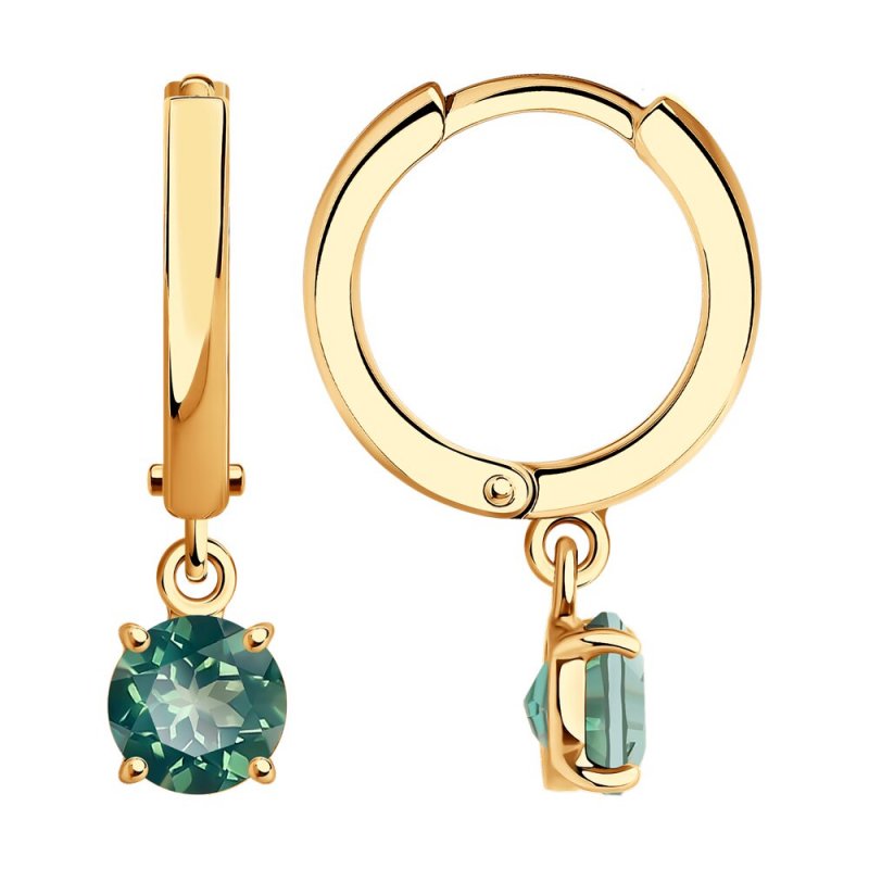 Серьги из золота 585 пробы