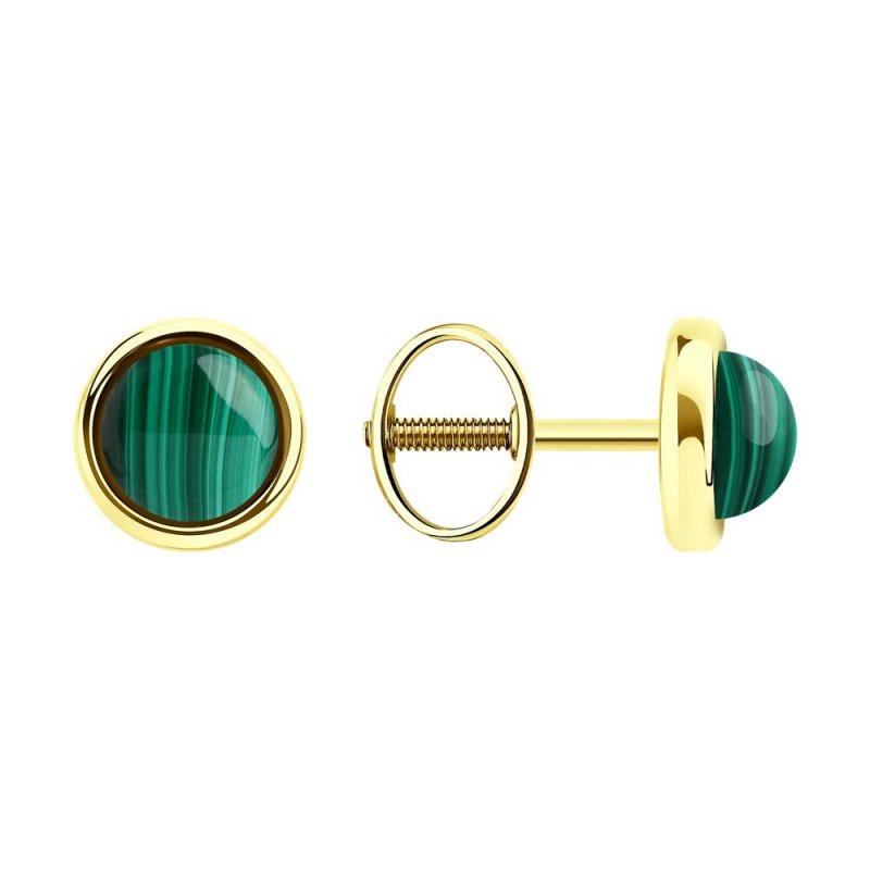 Серьги из золота 585 пробы