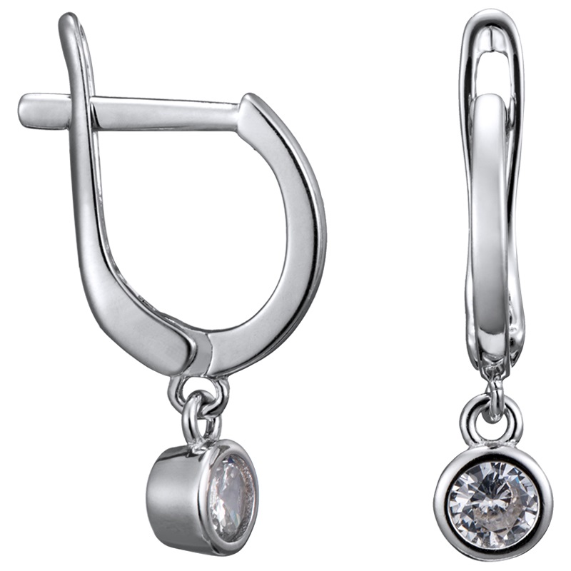 Серьги из серебра 925 пробы