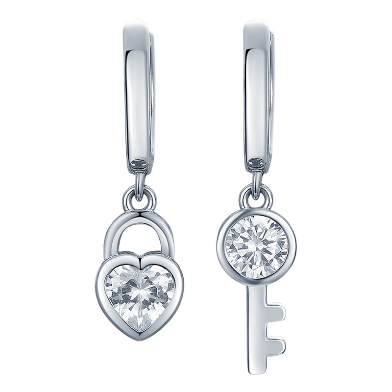 Серьги  из серебра 925 пробы