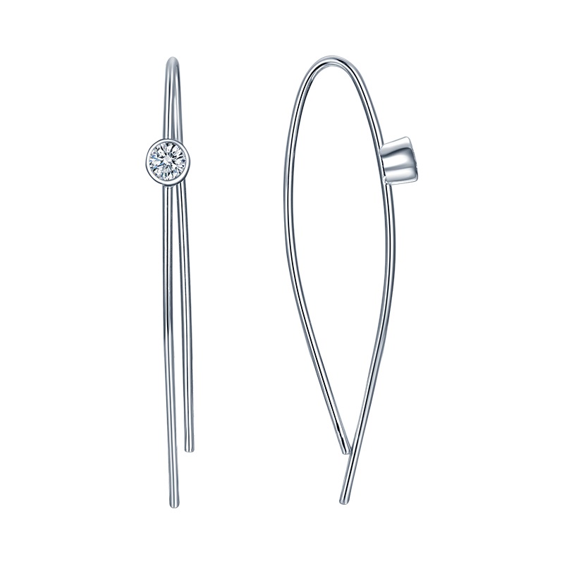 Серьги  из серебра 925 пробы