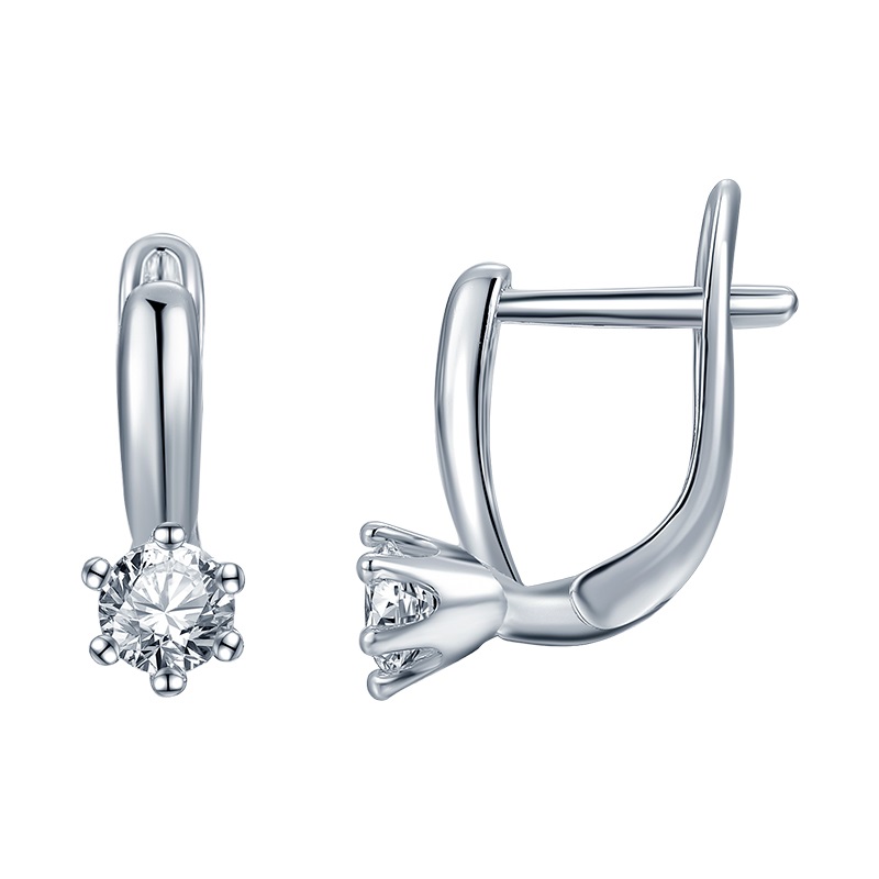 Серьги  из серебра 925 пробы