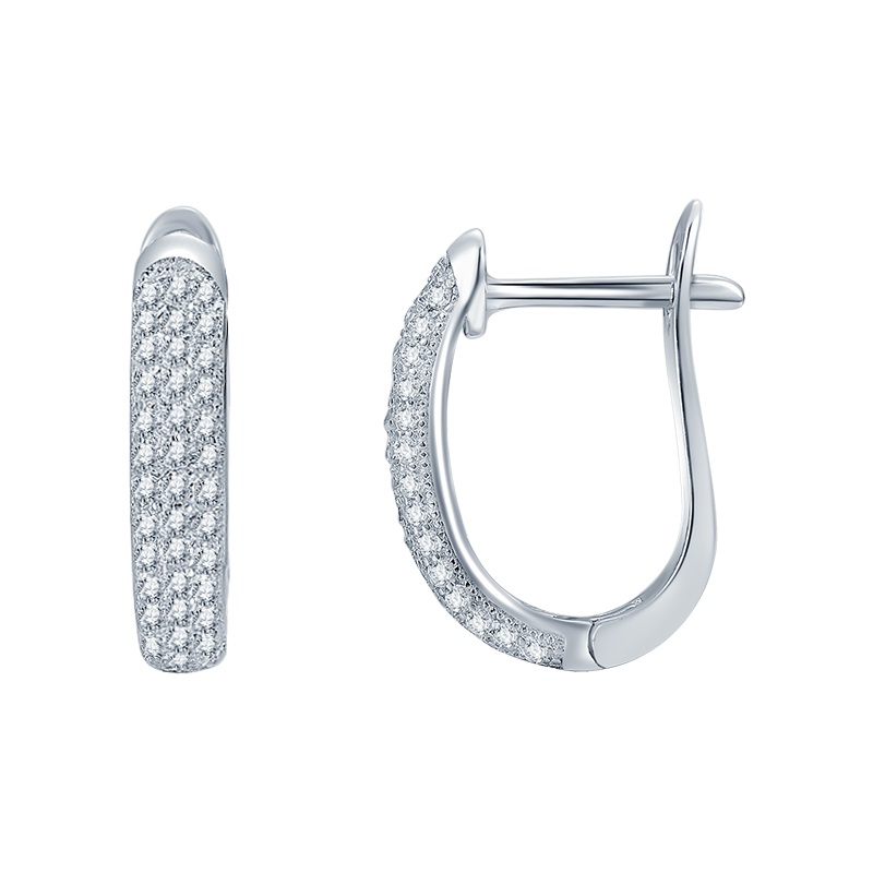 Серьги  из серебра 925 пробы