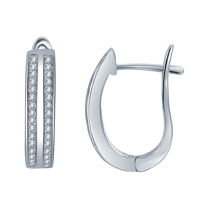 Серьги  из серебра 925 пробы