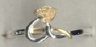 Кольцо из серебра 925 пробы