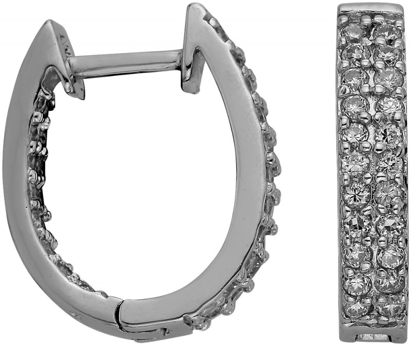Серьги из серебра 925 пробы